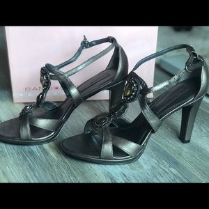 Bandolino Silver Dress Sandals